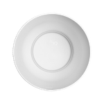 jazz rond 19cm blanc soie